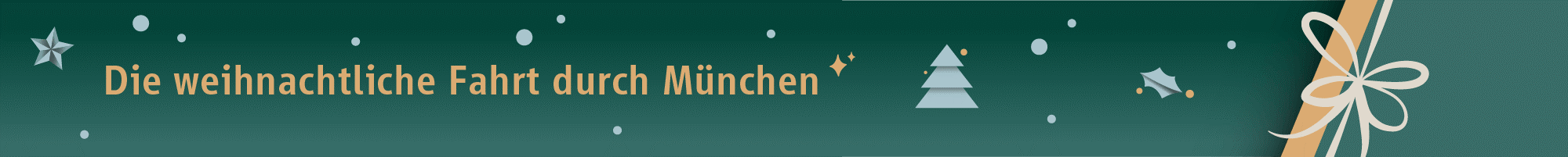 MVG Christkindltram München 2025 Footer